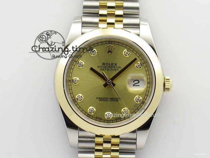 Edition SS YG 126333 Jubilee On Wrapped 1:1 Dial YG YG Best DateJust 41mm A3235 Bracelet Diamond Noob 0329